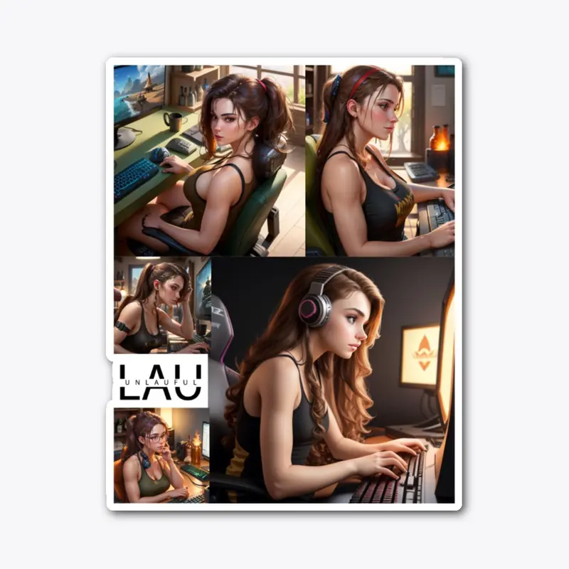 LAU AI Sticker