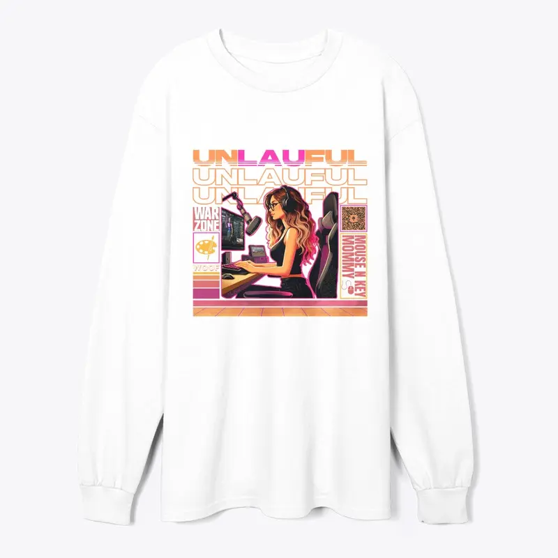 Mouse n Key Mommy Long Sleeve Tee